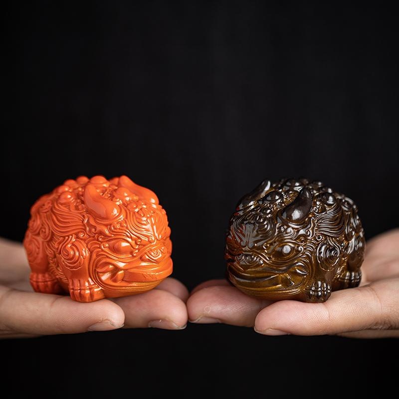 Unique Table Accessories - Mascota de té de resina que