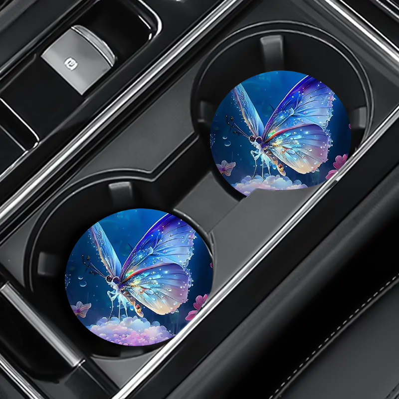 Unique Table Accessories - 2 uds. Hermosos posavasos para coche