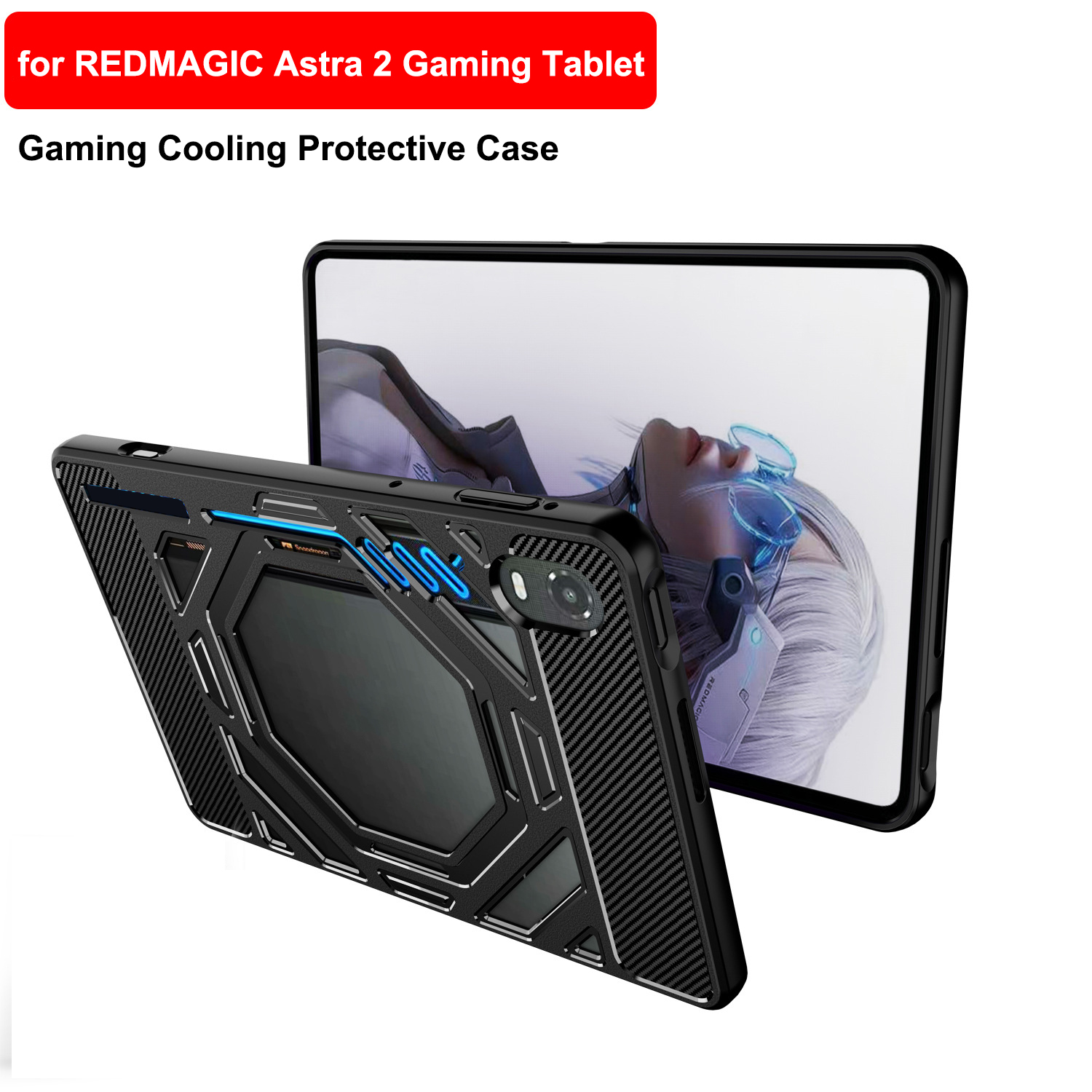 Redmagic Tablet Accessories - Funda de TPU para REDMAGIC Astra