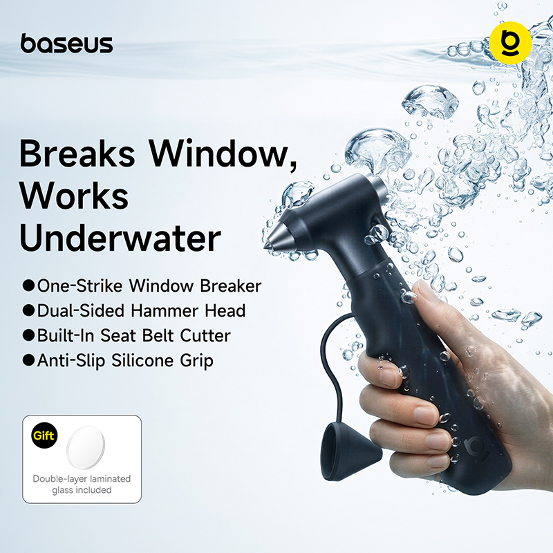Accessories For Android Tablet - Martillo de Seguridad para Auto Baseus