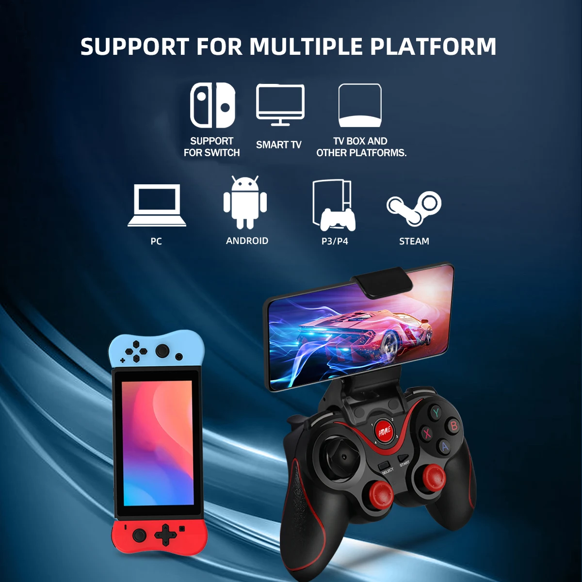 GAMINJA-mando inalámbrico con  - Android Tablet Gaming Accessories reseña y precio