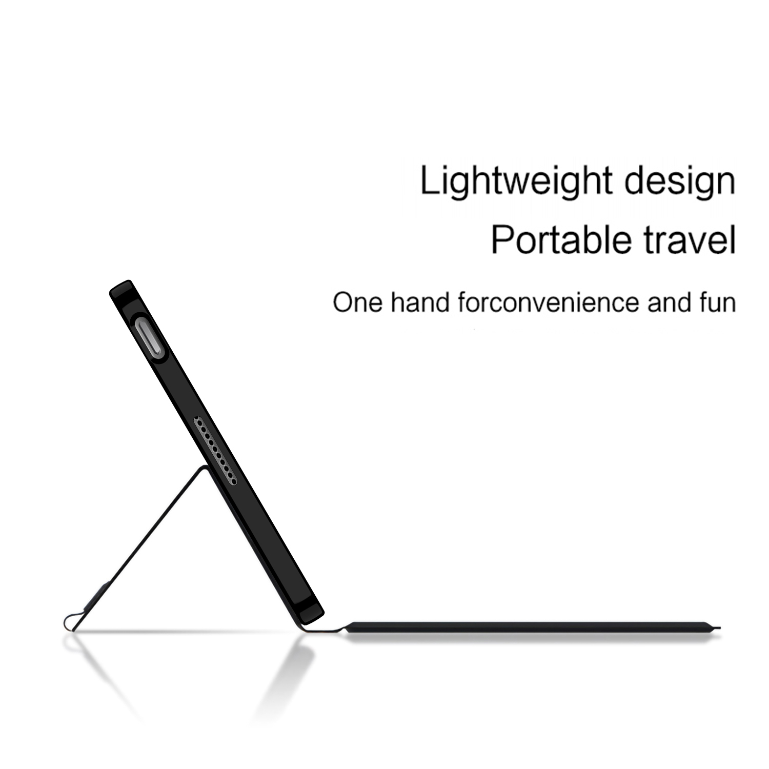 AJIUYU-funda con teclado tácti - Redmagic Tablet Accessories reseña y precio