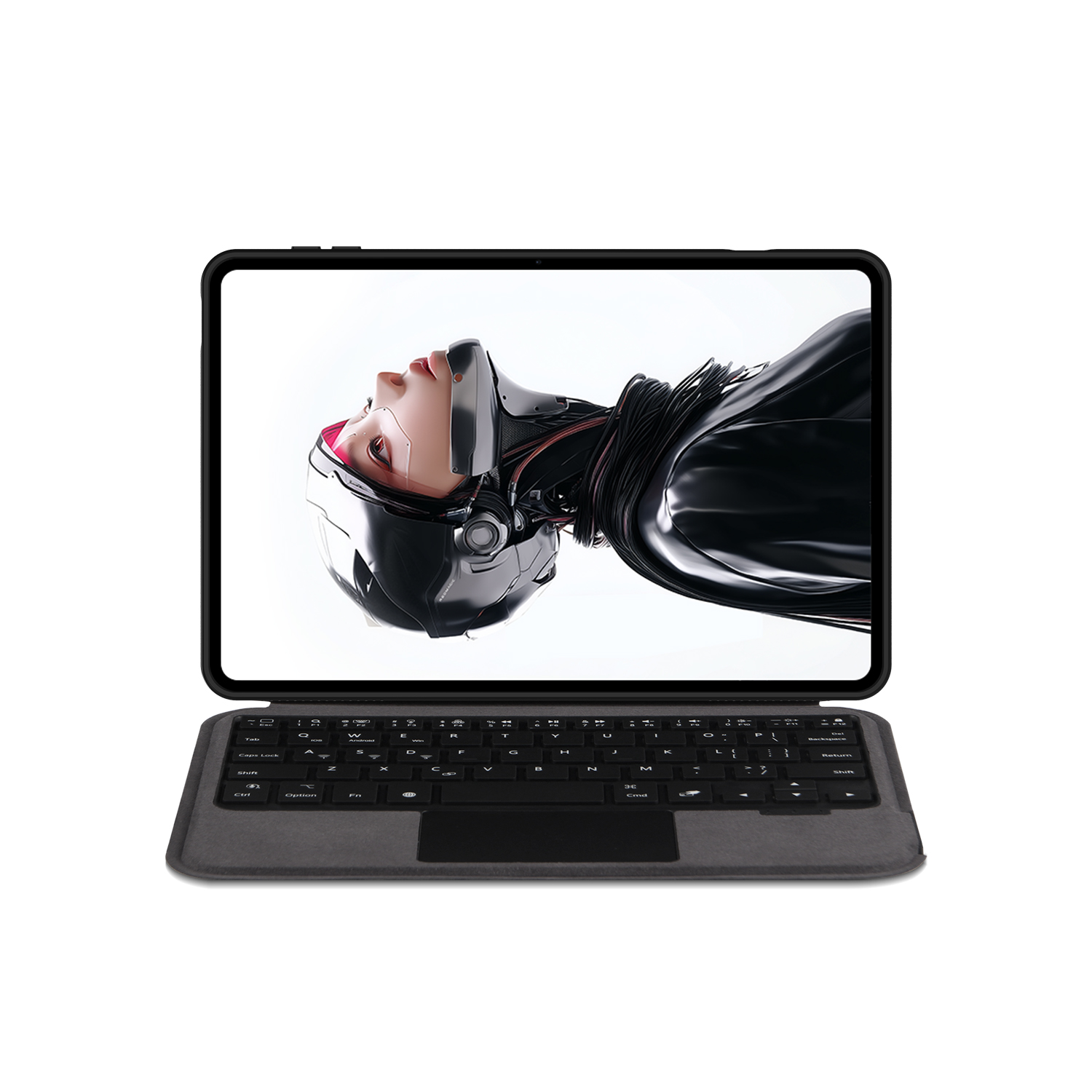 AJIUYU-funda con teclado tácti - Redmagic Tablet Accessories reseña y precio