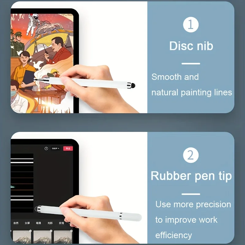 Lápiz óptico 2 en 1, tableta d - Drawing Tablet Pen Accessories reseña y precio