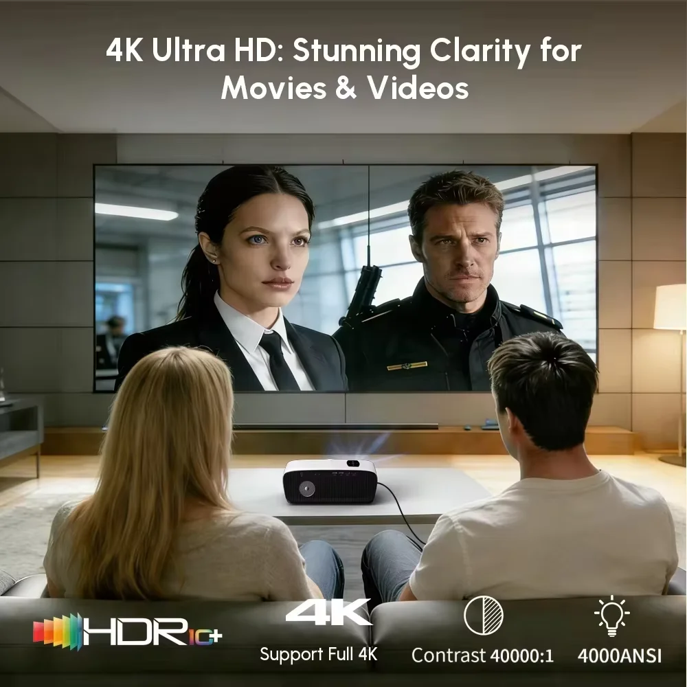 Proyector NewA9S 4k con Enfoqu - Android Tablet Gaming Accessories reseña y precio